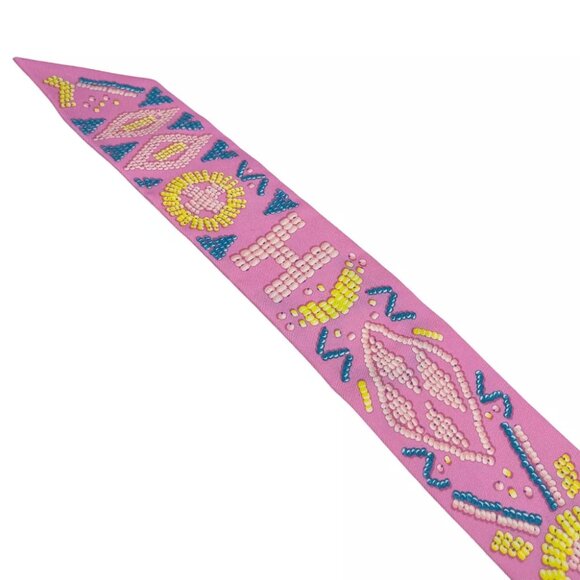 Authentic HERMES Twilly Twill Scarf Pink Silk - Picture 7 of 10
